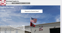 Desktop Screenshot of municipalsupplyinc.com